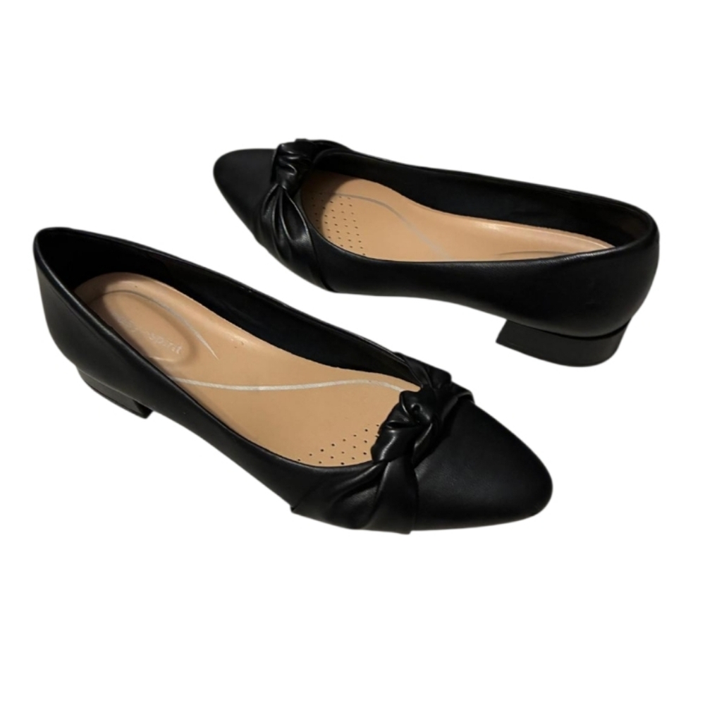 Easy Spirit | Eflex Caster Slip-on Block Heel Dress Pumps Size 9M